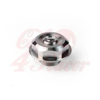 cafe 4 racer - Stredová matica BMW s tlačidlom pre modely K s 41,7 mm vidlicou K100 V16, K1 a K1100 - Rebelmoto BMW K100 16V, K1, K1100 41,7mm 