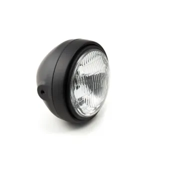 cafe 4 racer - LSL Scrambler Head Light, černá/chromová - LSL Přední světla s bočním uchycením 4251342922918