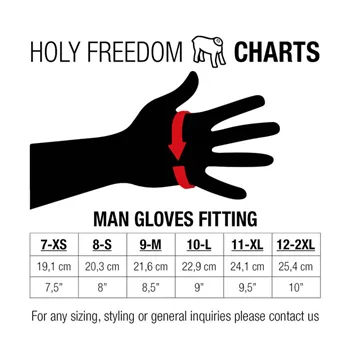 cafe 4 racer - Holy Freedom Bullit Grey 2021 gloves black/grey - HOLY FREEDOM Gloves 