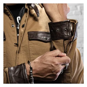 cafe 4 racer - Holy Freedom Coyote jacket brown - HOLY FREEDOM Jackets 