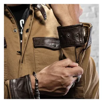 cafe 4 racer - Holy Freedom Coyote bunda hnedá - HOLY FREEDOM Bundy 