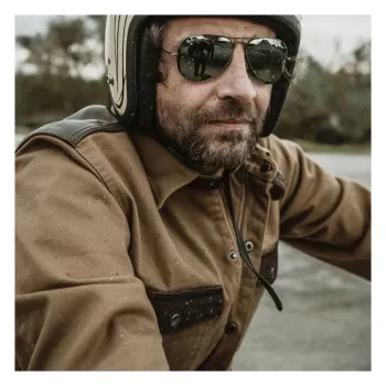 cafe 4 racer - Holy Freedom Coyote bunda hnedá - HOLY FREEDOM Bundy 