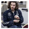 cafe 4 racer - Holy Freedom Genoa Stampato jacket denim - HOLY FREEDOM Jackets 