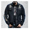cafe 4 racer - Holy Freedom Genoa Stampato jacket denim - HOLY FREEDOM Jackets 