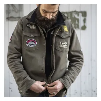 cafe 4 racer - Holy Freedom Lieutenant jacket military green - HOLY FREEDOM Jackets 