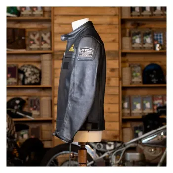 cafe 4 racer - Holy Freedom Level jacket black - HOLY FREEDOM Jackets 