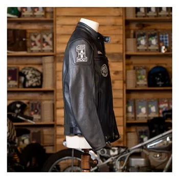 cafe 4 racer - Holy Freedom Level jacket black - HOLY FREEDOM Jackets 