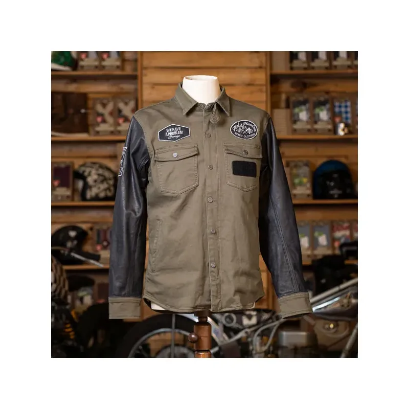 cafe 4 racer - Holy Freedom Liutannent bicolor jacket - HOLY FREEDOM Jackets 