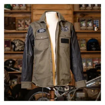 cafe 4 racer - Holy Freedom Liutannent bicolor jacket - HOLY FREEDOM Jackets 