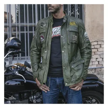 cafe 4 racer - MA-1 hooded bomber jack black - Army Surplus Jackets 