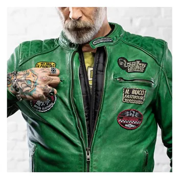 cafe 4 racer - Holy Freedom Zero EVO jacket green - HOLY FREEDOM Jackets 