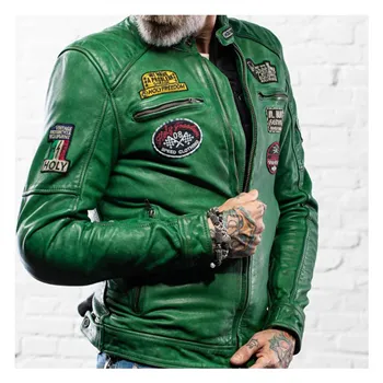 cafe 4 racer - Holy Freedom Zero EVO jacket green - HOLY FREEDOM Jackets 