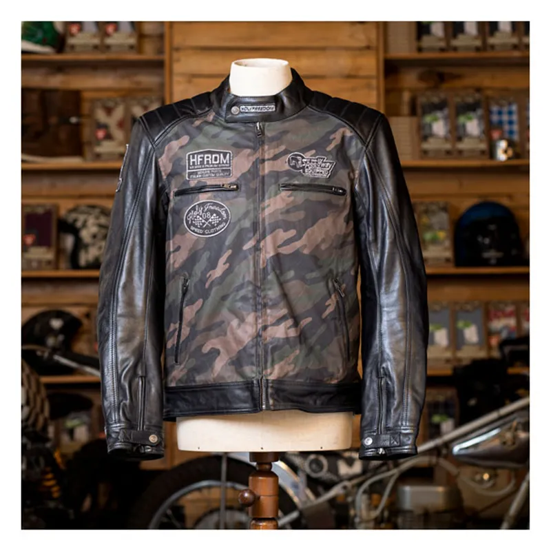 cafe 4 racer - Holy Freedom Zero Camou jacket camouflage - HOLY FREEDOM Jackets 