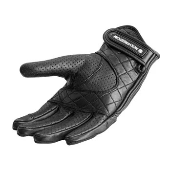 cafe 4 racer - Holy Freedom Tools gloves black/white - HOLY FREEDOM Gloves 