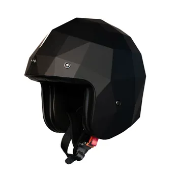 cafe 4 racer - Holy Freedom Stealth Diamond helmet matt black - HOLY FREEDOM Holy Freedom 