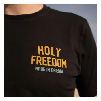 cafe 4 racer - Holy Freedom Tiger tričko čierne - HOLY FREEDOM Tričká 