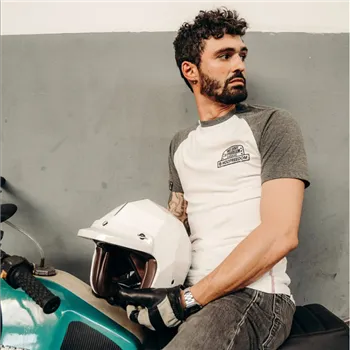 cafe 4 racer - Holy Freedom Felix tričko biele - HOLY FREEDOM Tričká 