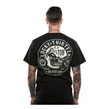 cafe 4 racer - Santa Cruz Dot Dudes t-shirt black - Santa Cruz T-Shirts 