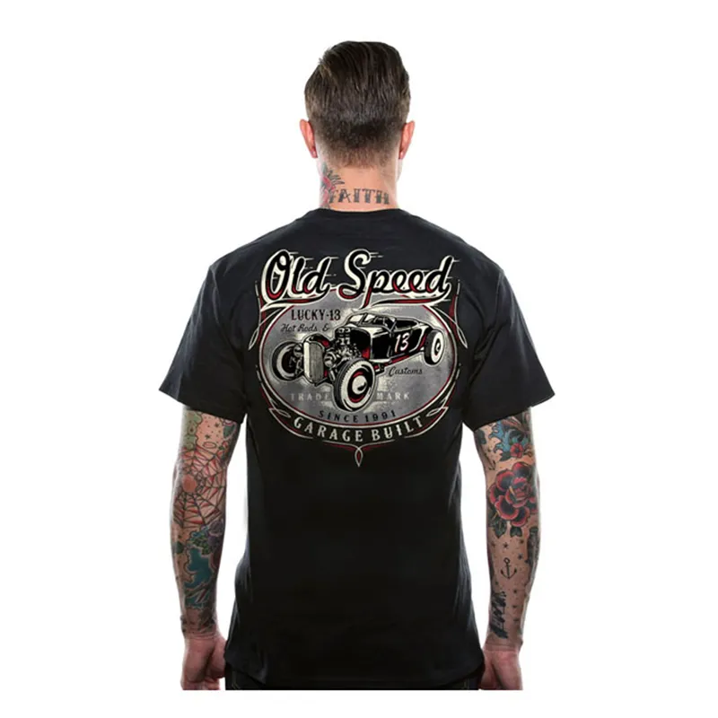 Lucky 13 Old Custom T-shirt black
