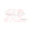 cafe 4 racer - Cafe Racer seat CR12 - Cafe4Racer Partially Upholstered 