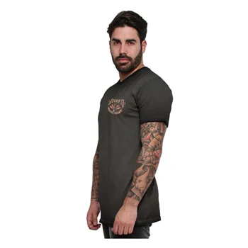 cafe 4 racer - Lucky 13 Amped T-shirt washed black - Lucky 13 T-Shirts 