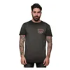 cafe 4 racer - Lucky 13 Amped T-shirt washed black - Lucky 13 T-Shirts 