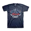 Evel Knievel American Daredevil T-shirt navy