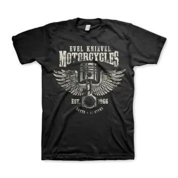 cafe 4 racer - Tričko King Kerosin Psycho Ward čierne - KING KEROSIN Tričká 