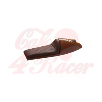 cafe 4 racer - Cafe Racer seat CR12 long A - Cafe4Racer Partially Upholstered 