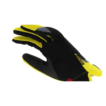 cafe 4 racer - Mechanix gloves FastFit® yellow - MECHANIX Gloves 