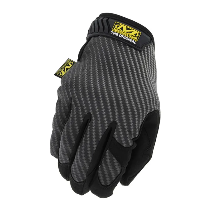 cafe 4 racer - Mechanix gloves The Original® carbon black - MECHANIX Gloves 