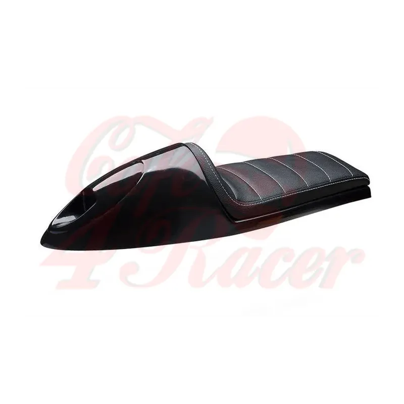 cafe 4 racer - Cafe Racer seat CR12 long B - Cafe4Racer Partially Upholstered 