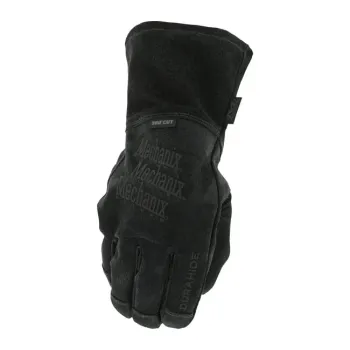 cafe 4 racer - Roland Sands Bronzo leather gloves black - Roland Sands Design Gloves 