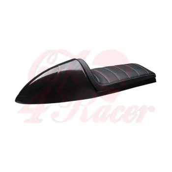 cafe 4 racer - Cafe Racer seat CR12 long C - Cafe4Racer Partially Upholstered 