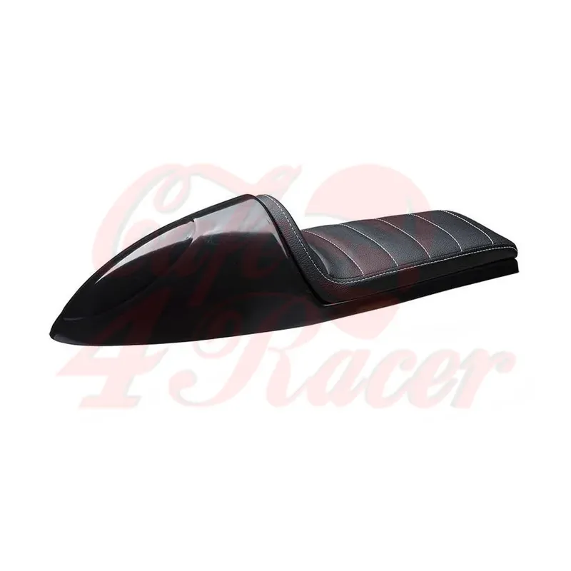 cafe 4 racer - Cafe Racer seat CR12 long C - Cafe4Racer Partially Upholstered 