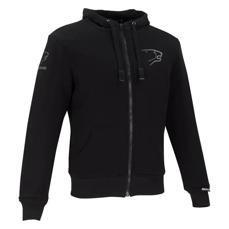 cafe 4 racer - Bering Hoodiz bunda čierna - Bering Bundy 