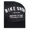 cafe 4 racer - Bike Shed ESTD trucker cap black - Bike Shed Caps 