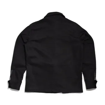 cafe 4 racer - BSMC Resistant overshirt black - Bike Shed Shirts 