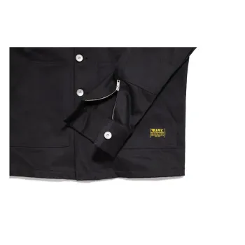cafe 4 racer - BSMC Resistant overshirt black - Bike Shed Shirts 
