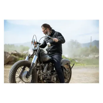 cafe 4 racer - BSMC Resistant overshirt black - Bike Shed Shirts 
