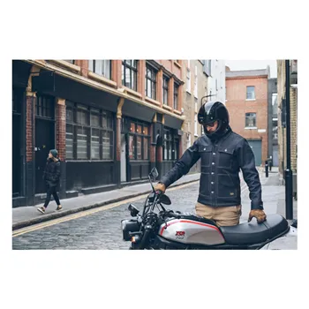 cafe 4 racer - BSMC Resistant overshirt indigo denim - Bike Shed Shirts 