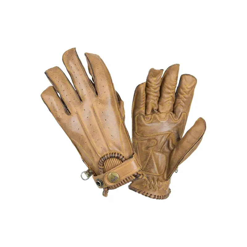 cafe 4 racer - By City Second Skin gloves beige - By City Gloves 
