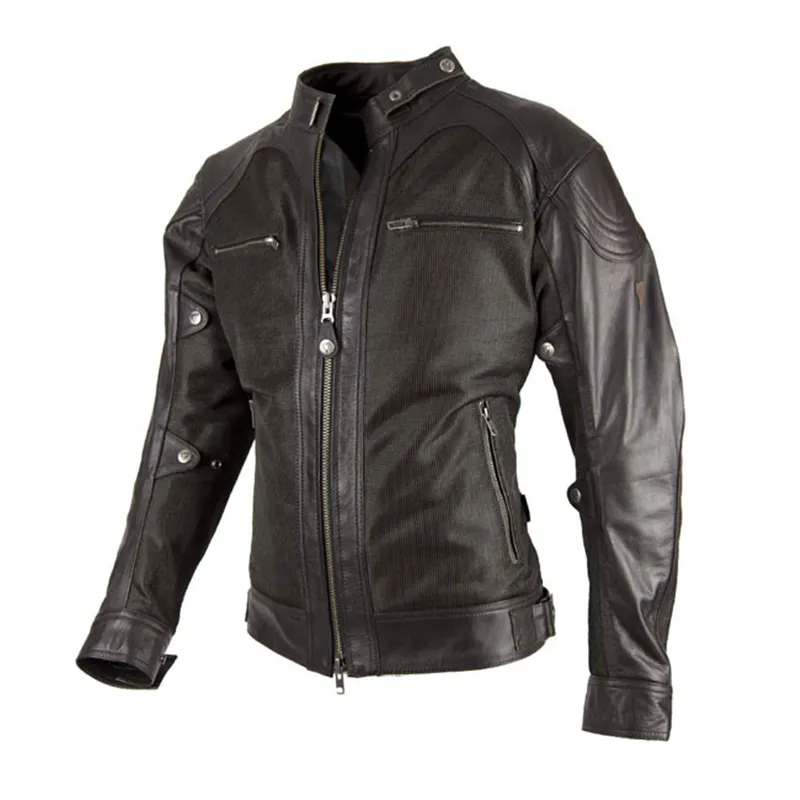 cafe 4 racer - By City Sahara jacket brown - By City Jackets 