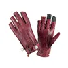 By City Second Skin gloves ladies garnet