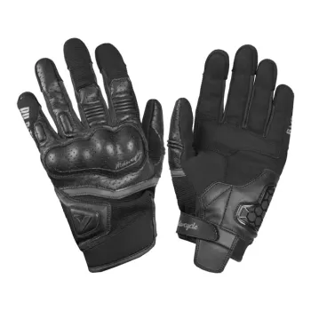 cafe 4 racer - Segura Russel gloves black/beige - SEGURA Gloves 