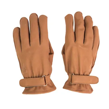 cafe 4 racer - By City Texas gloves brown - By City Gloves 