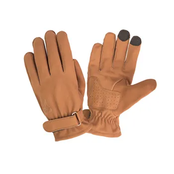 cafe 4 racer - By City Texas gloves brown - By City Gloves 