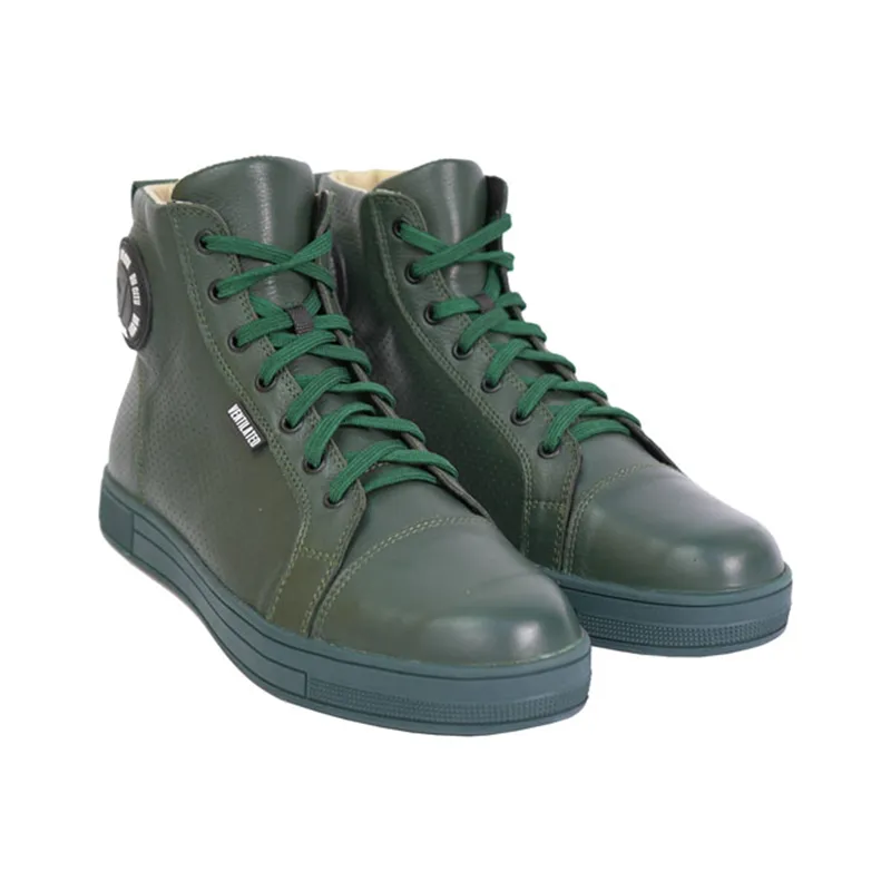 cafe 4 racer - By City Tradition II shoes green - By City Shoes 
