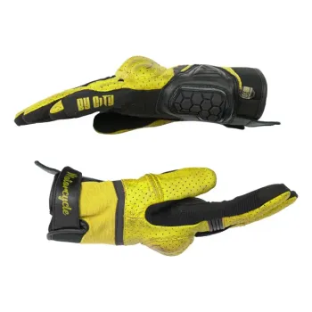 cafe 4 racer - By City Tokio gloves yellow - By City Gloves 