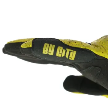 cafe 4 racer - By City Tokio gloves yellow - By City Gloves 